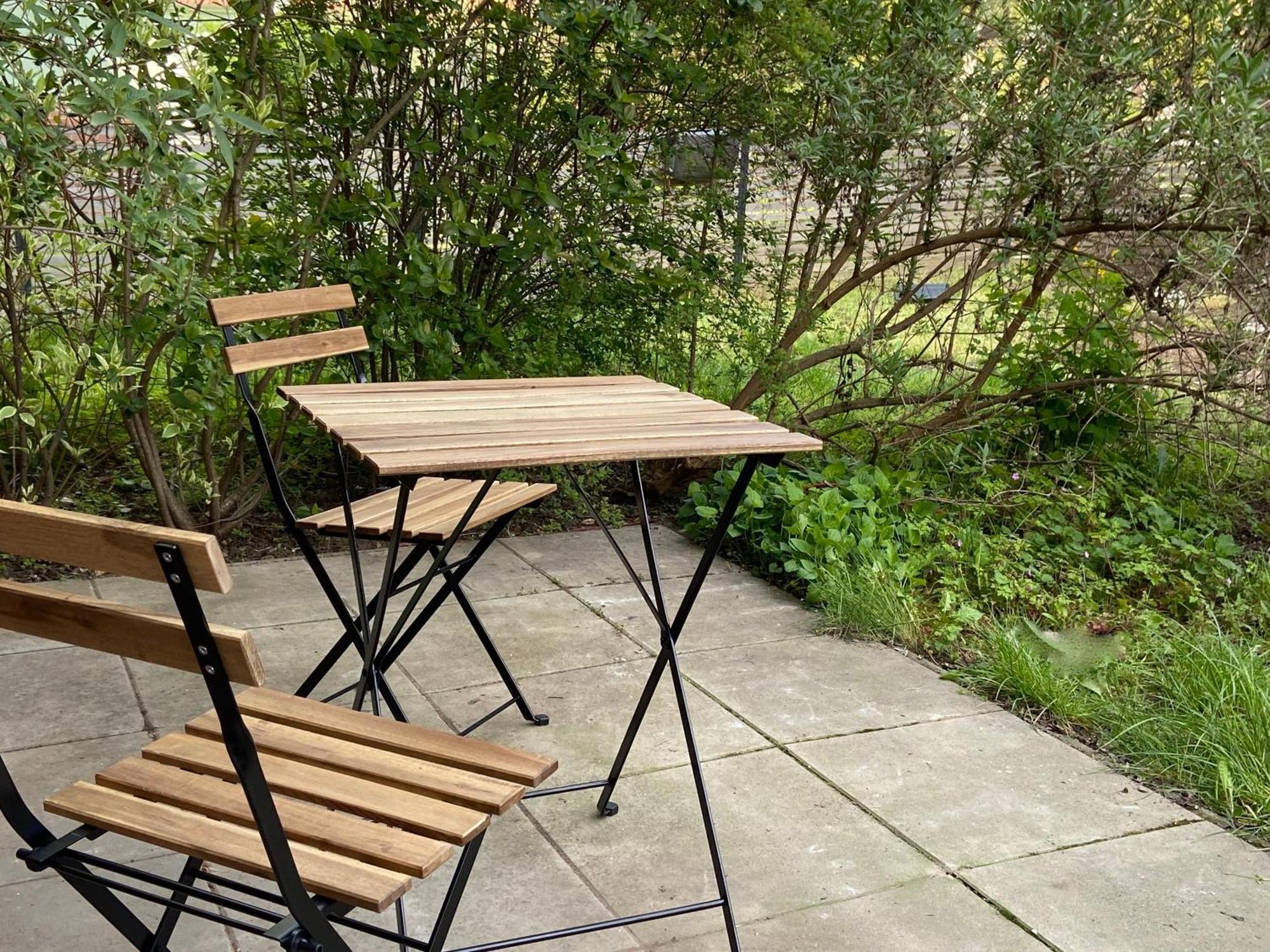 Tropisches Loft Mit Privatem Garten Magdeburg Exterior photo